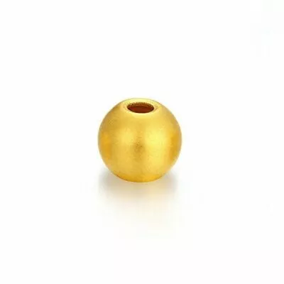 1Pcs Pure 999 24K Gold Pendant Yellow Gold Gold Bead Necklace Wedding Birthday • $12.21