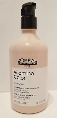 L'OREAL Serie Expert Vitamino Color Shampoo For Colored Hair - 16.9 Fl.oz /500ml • $30.09