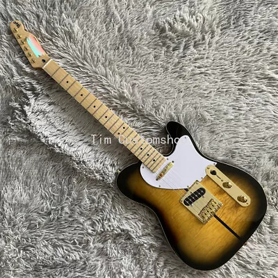 2 Tone Sunburst Merle Haggard Tuff Dog TL Style Electric Guitar Gold Hardware • $165.54