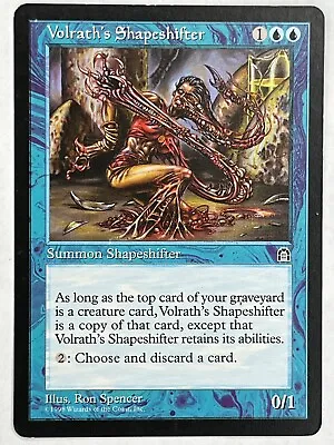 MTG 1X Volrath's Shapeshifter X1 Stronghold Magic - LP • $4.95