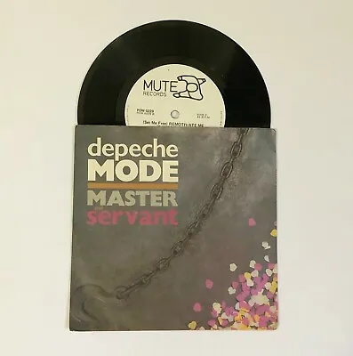 Depeche Mode Master And Servant  7 Inch Vinyl Record Picture Sleeve Single 80s • $17.95