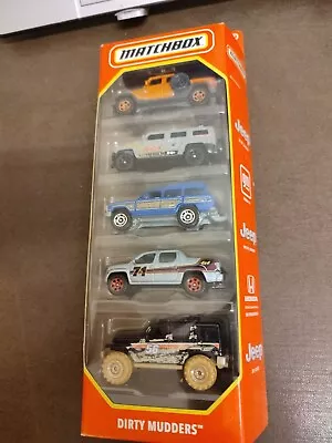 Matchbox. Dirty Mudders  5 Pack. New Collectable Toy Model Cars.  • £7.49