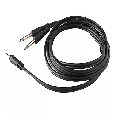 6ft  6.35mm Male Mono Cable 2  1/4 Audio Cable To Mini Jack Stereo 3.5mm Cable • $13.96