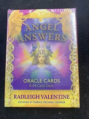 Angel Answers Oracle Cards Pocket Sized Radleigh Valentine U.k. Seller • £5.50