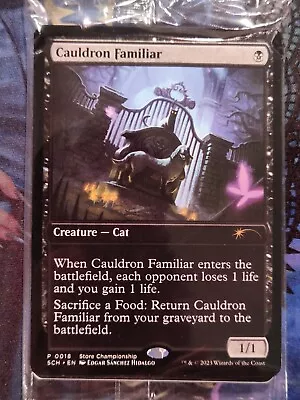 Cauldron Familiar (0018) - PROMO Store Championship MTG Unique & Misc. Promos • $3