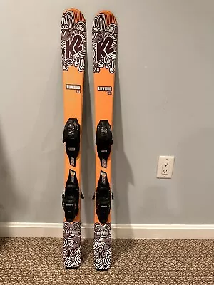 K2 Luv Bug Girls Skis W/Marker 4.5 Kids Bindings - 112cm  **GREAT CONDITION* • $160