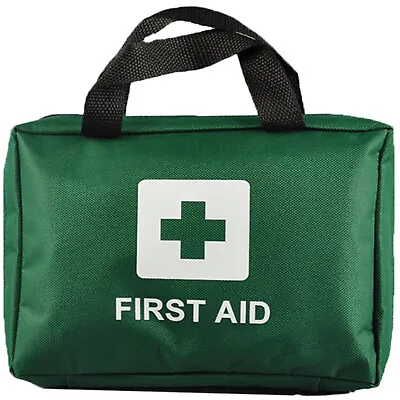 £10.95 • Buy 90 Piece First Aid Kit Bag Medical Emergency Kit. Travel Home Car Taxi Workplace