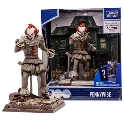 Mcfarlane Movie Maniacs It Chapter 2 - Pennywise Limited Edition Action Figure • $22