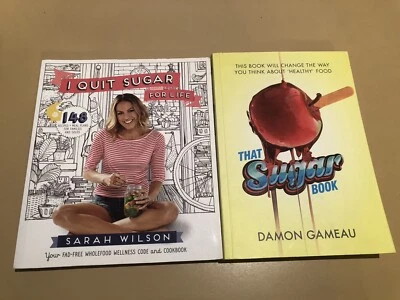 $13.95 • Buy I Quit Sugar Sarah Wilson + That Sugar Book Damon Gameau Bundle