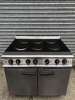 Electric Falcon Range/ Oven/ Cooker E3101 6HP / 6 Hotplate / Commercial Catering • £2195