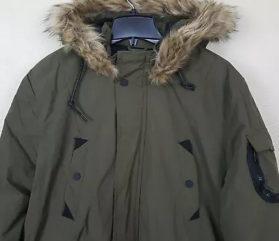 Marc New York By Andrew Marc  Wilbur  Parka Jacket $275 Olive Green (size Large) • $89.99