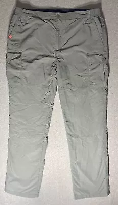 The American Outdoorsman Mens Sz 36X32 Fleece Lined Cargo Hiking Pants Insulated • $19.95