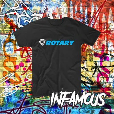 Rotary Shirt Mazda Retro Tee Turbo Boosted Simple Custom Tee JDM Japanese Rotar • $28.82