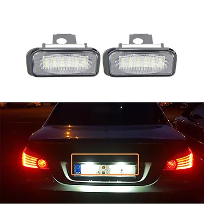 LED License Plate Light For Mercedes Benz W203 R230 W209 C209 A209 SL CLK Class • $11.99