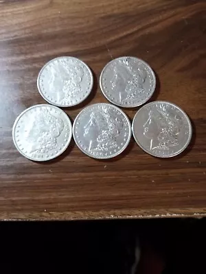 Morgan Silver Dollar Lot Of 5 Coins Pre 1921 • $165