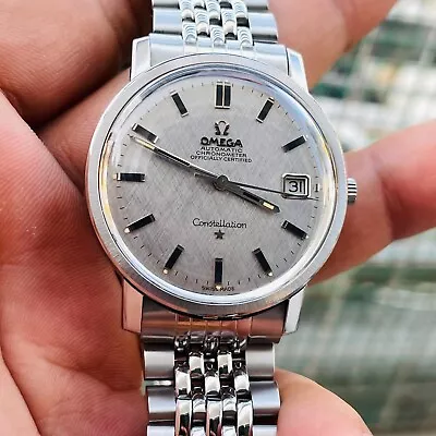 Vintage Omega Constellation Automatic Watch Cal 564Ref-168018Stainless Steel • $830