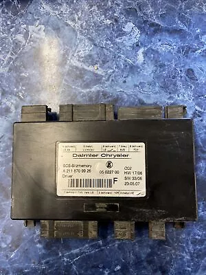 07-09 Mercedes Benz E Class W211 Seat Control Module Unit Left OEM 2118709926 • $34