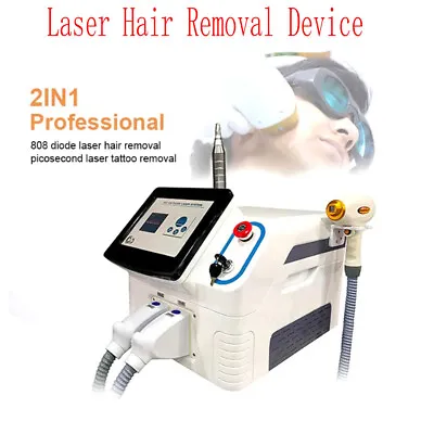 1064/755/808nm Diode Laser Body Hair Removal Machine Permanent Skin Rejuvenation • $1215.99