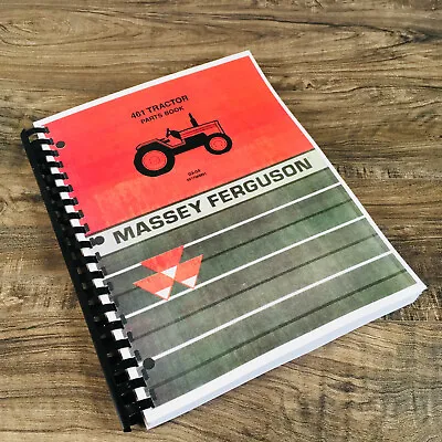 Massey Ferguson 461 Tractor Parts Manual Catalog Book Exploded Views Mf • $46.97