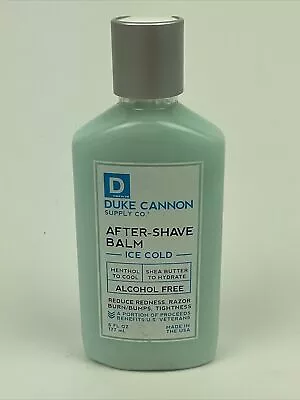 Big 6oz DUKE CANNON SUPPLY After Shave Balm Ice Cold :No AlcoholParabenSulfate • $13.99