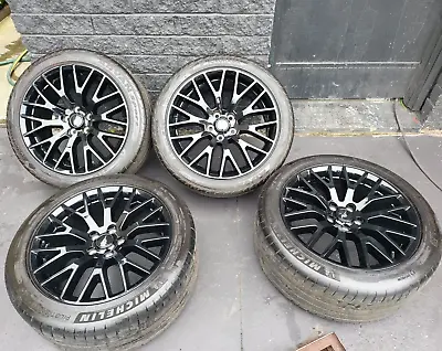 19  Genuine Ford Mustang Wheels And Tyres Staggered Rims Set Of 4 5x114.3 Black • $1450