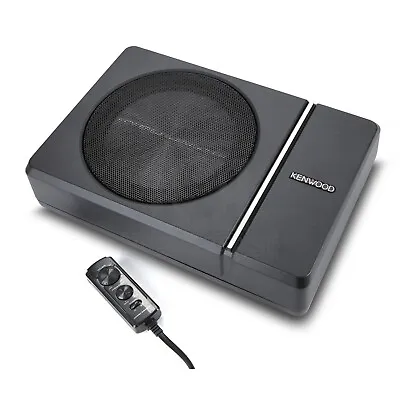 Kenwood KSC-PSW8 Compact Powered Subwoofer 250W Max Power Remote Control NEW!! • $299