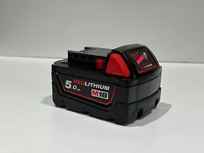 Milwaukee Red Lithium M18 5.0Ah Battery • £17.88