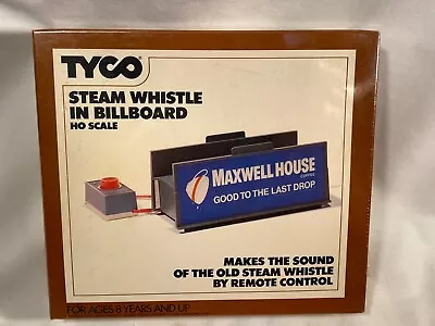 TYCO Steam Whistle In Billboard HO Scale #934 Remote Control NEW SEALED Vintage • $29