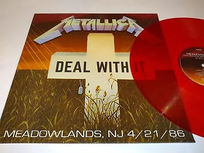 Metallica Lp Vinyl Album New Jersey Live 1986 Rare Album Cliff Burton V040 • $36