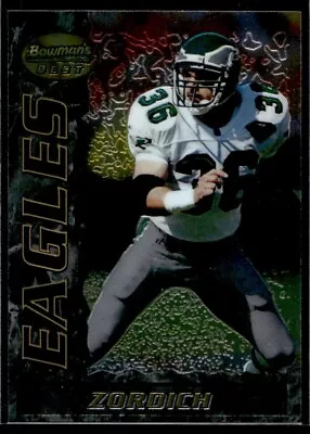 1995 Bowman's Best Michael Zordich Philadelphia Eagles #86B • $2.99