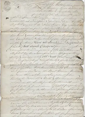 A Deed250 Years Legal Document17731770s Very OldHoni Soit Qui Mal Y Pense • £268