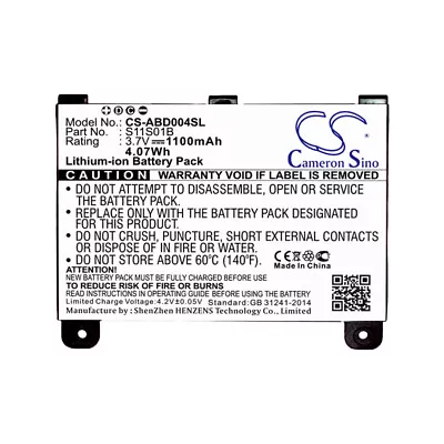 New Battery For S11S01B Amazon Kindle 2 D00511 Kindle DX D00801 DXG S11S01A • $18.84