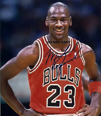 Michael Jordan 8x10 Authentic In Person Signed Autograph Reprint Photo Rp  • $6.99