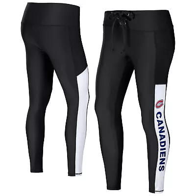 Women's WEAR By Erin Andrews Black Montreal Canadiens Leggings • $59.99