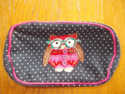 £4.95 • Buy Accessorize Owl Make-Up Case Main Colour Blue.