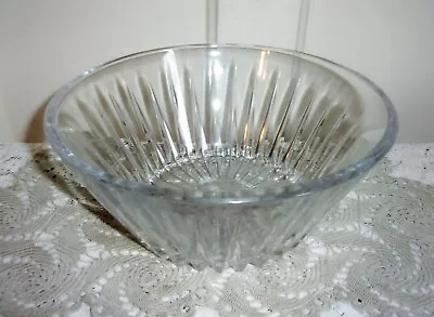 $34.99 • Buy Van St. Lambert Balmoral Cut Crystal Sunburst 10 Inch Center Bowl - Signed