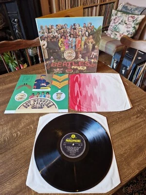 £260 • Buy The Beatles Sgt Peppers Lonely Hearts Club Band 1st Uk Mono Press Vinyl Lp Rare 