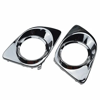 Front Left & Right Side Fog Light Bezel Chrome For 2009-2012 Toyota Venza New • $21.17