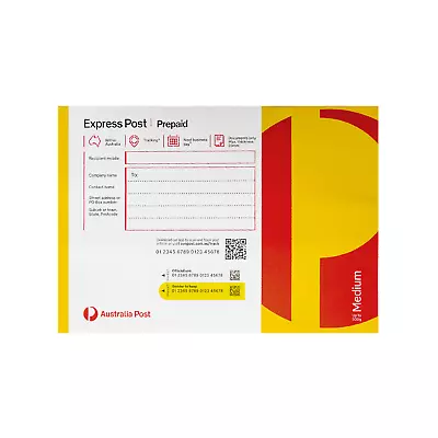 Australia Post Express Post Medium C5 Envelope – 10 Pack • $86.30