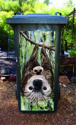 'Sloth' Wheelie Bin Sticker • $25