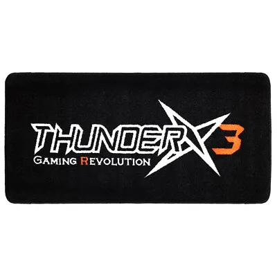 $15.95 • Buy ThunderX3 TGM10 Gaming Floor Mat 100cm X 50cm, 350gsm Nylon + 900gsm TPR