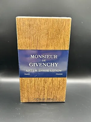 Monsieur De Givenchy 220ml Vintage Aftershave Lotion (new With Box & Sealed) • $299.50