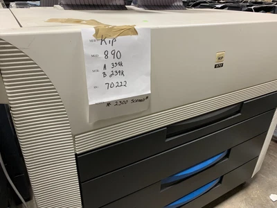 $4995 • Buy Kip 890 Wide Format Printer W/o Scanner For Parts / Repair Powers On See Photos