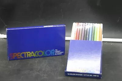 New NOS Faber Castell SPERTACOLOR By Venus 12 Pc Color Pencil Set #1400-12 USA • $19.99