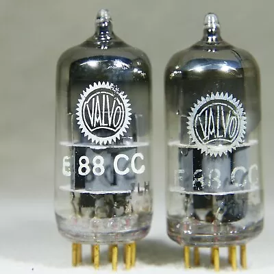 £135.18 • Buy Matched Pair Philips/Amperex E88CC/6922 O-Getter Gold Pin Holland Strong