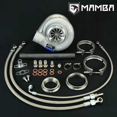 MAMBA GTX Turbo For Nissan RB20DET RB25DET 3  5200 GTX2871R .61 V-Band In & Out • $1604.82