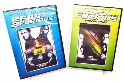 The Fast And The Furious & 2 Fast 2 Furious DVD Lot - New/Sealed • $4.99