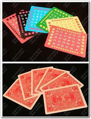 6 Card Age Number Guess Magic Trick Mental Mind Tell Effect Self Work Wow Maths • £2.99