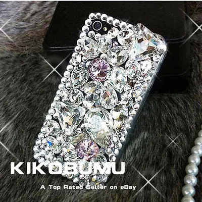 Bling Big Crystal Gems Handmade Phone Case Cover For Various Phone Custom Case • $18.32