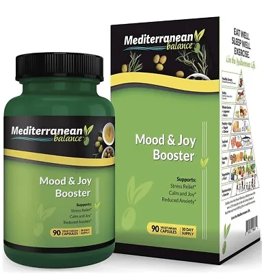 Mood And Joy Booster - For Anxiety Relief* Wellness & Brain Support • $35